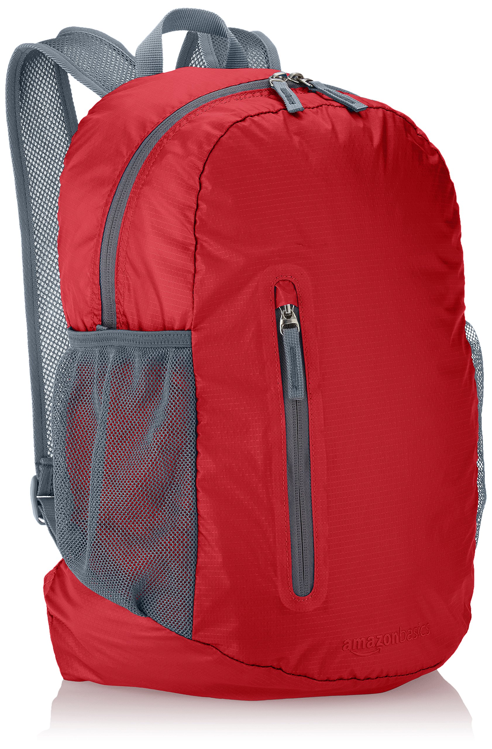 AmazonBasics 可摺疊日用背囊 25L 紅色
