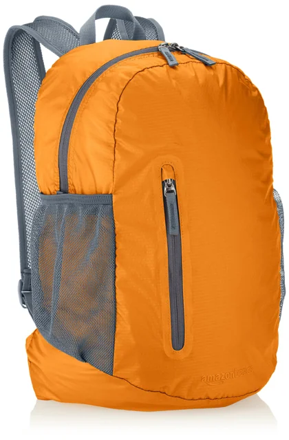 AmazonBasics 可摺疊日用背囊 35L 橙色