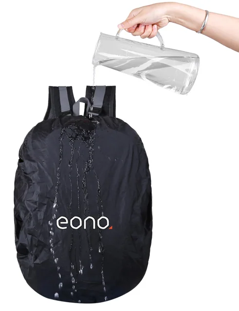 Eono 可摺疊行山背囊 35L 黑色 實物圖 3